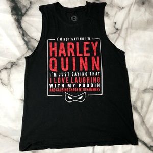Harley Quinn DC muscle tank
